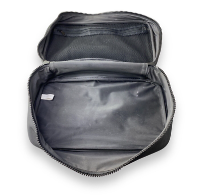 chanel travel toiletry bag CHANEL Allure Homme Black Toiletry DOPP Shave Makeup Pouch Zip Travel Bag