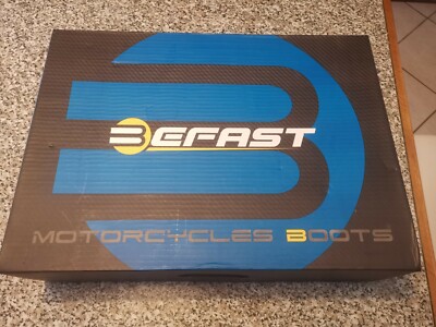 Motorradstiefel Befast Gr. 43 Neu Schwarz