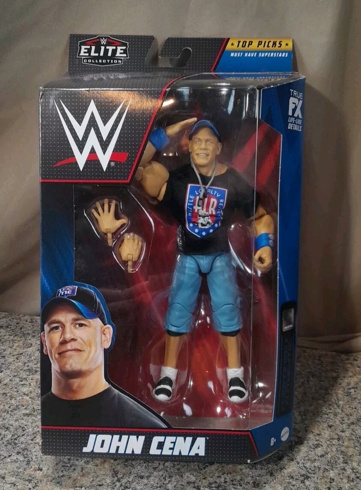 WWE Mattel Elite Collection Top Picks Series John Cena Wrestling Fig Free Ship