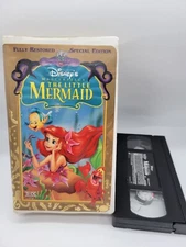 The Little Mermaid (VHS, 1998, Masterpiece Edition) (Clamshell) Fully Restored