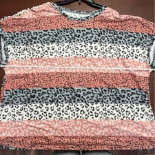 SHEIN 28" ptp multicolor cheetah/leopard prints cottage core Lagon Spring