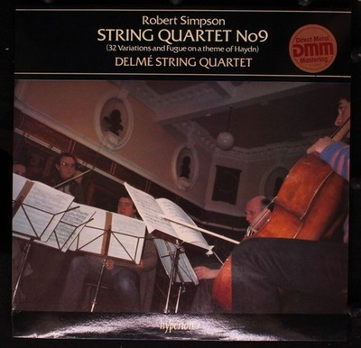 Robert Simpson , The Delmé String Quartet - String Quartet No9 (32 Variations A