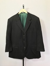 Giacca tuta blazer uomo Brioni Harry's vintage nera