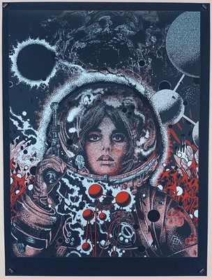  The Explorer  BRLSQ Edition Poster Richey Beckett Foofighters | Numbered XX/20