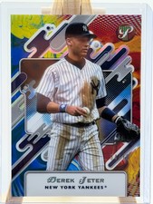 2025 Topps Pristine Derek Jeter Primaries Refractor 04/10 New York Yankees SSP