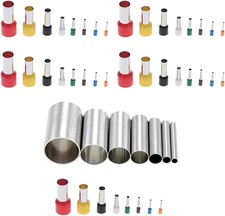 47PCS Stainless Steel Clay Cutter Round Circle Shape Cutter Ceramics Dotting ...