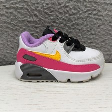 Nike Air Max 90 Shoes Infant Size 4C Laser Orange Hyper Pink Sneakers DM8688-100