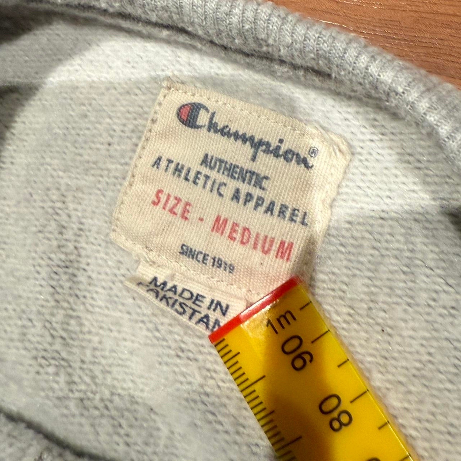 Champion Reverse Weave-Style Script Logo Crewneck… - image 4