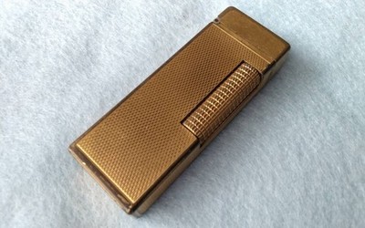 Dunhill Rollagas Early Model Gold Used Working Condition