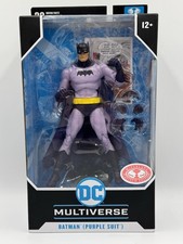 McFarlane Toys DC Multiverse Red Platinum Edition Batman Purple Suit - NEW-READ