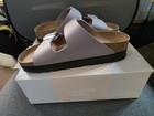Papillo By Birkenstock Arizona Platform Sandals Vegan Lavender Sz 40 NIB — photo 2