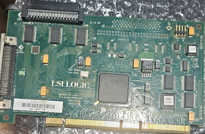 LSI Logic LSIU160 PCI Ultra-160 SCSI Disk Controller Card 2-Port 348-0046773B