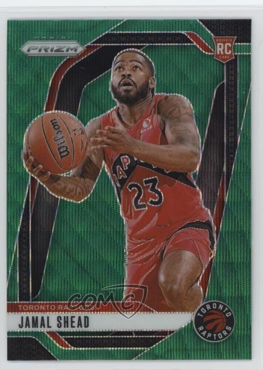 2024-25 Panini Prizm Green Wave Prizm Jamal Shead #241 Rookie RC 0r5l