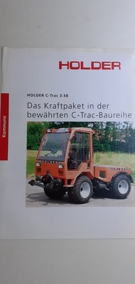Holder: C-Trac 3.58 (Prospekt-Blatt); 2003