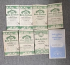 Lot of 8 Vintage Cabbage Patch Kids Birth Certificates & Adoption Papers