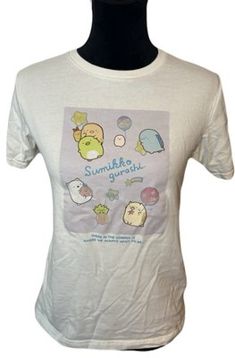 (Uniqlo) Sumikko Gurashi Youth Kawaii Graphic Tee: Size 13 (Youth L or Adult S/M