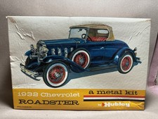 VINTAGE HUBLEY 1932 CHEVROLET MODEL A COUPE ROADSTER CAR Kit No.4862