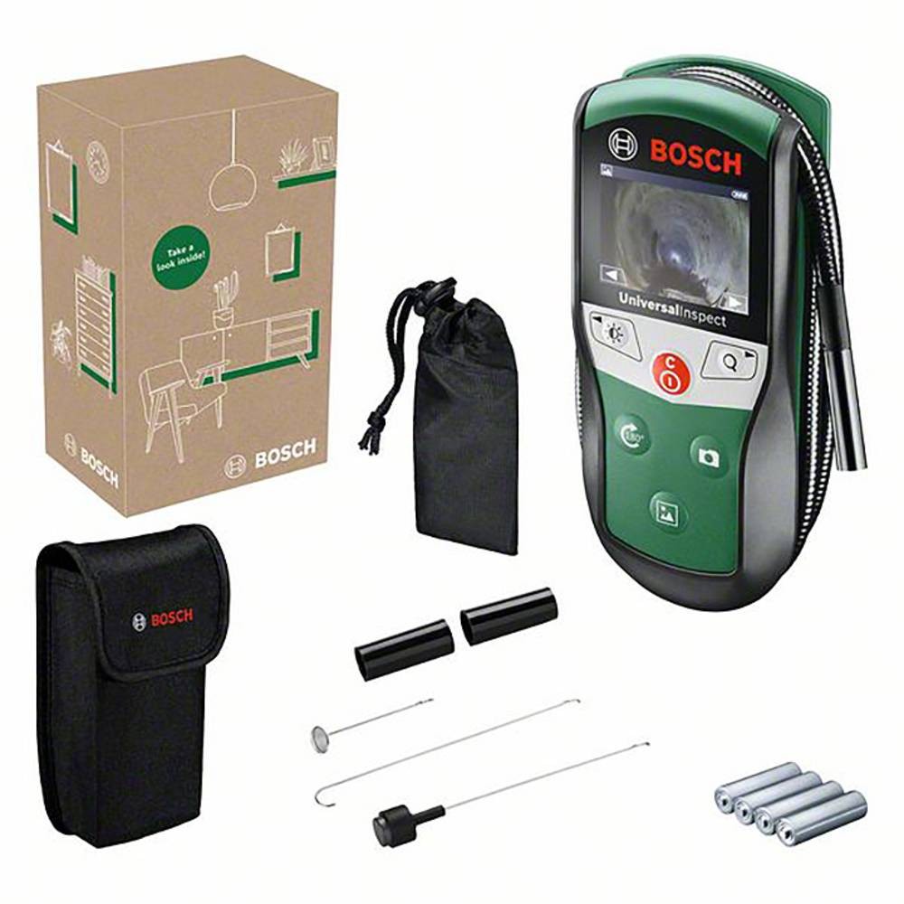 Caméra d'inspection Bosch pour localiser une fuite ou un bouchon sans casser