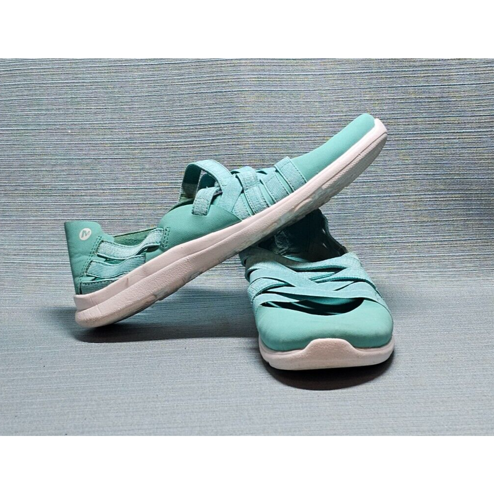 Merrell Atlantis scarpa comoda antiscivolo in tessuto acqua donna taglia 7 5 pulita