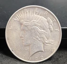1922 Peace Silver Dollar $1 0.9 Fine Silver Business Strike No Mint Mark KM#150