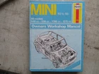 CLASSIC MINI 1969-85  HAYNES WORKSHOP MANUAL
