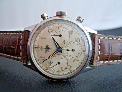 Aiguilles De Montre Heuer Calibre Valjoux 72 - Pièce D'occasion Pour Restauration