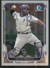 2014 Bowman Chrome #153 Wilin Rosario Colorado Rockies Baseball Card 35662
