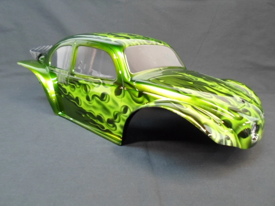CUSTOM PAINTED RC SHORT COURSE BODY TRAXXAS SLASH ARRMA SENTON LOSI TENACITY VW - Image 3 of 4