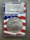2020(P) MS70 American Silver Eagle First Day Of Release Emergency NGC Flag Core