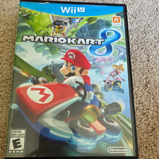 Nintendo Mario Kart 8 w/ Case & Manual - Wii U Racing Game (E) NTSC 2014