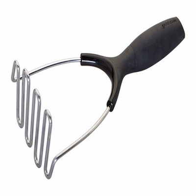 Good Cook Touch Stainless Steel Potato Masher Silver/Black