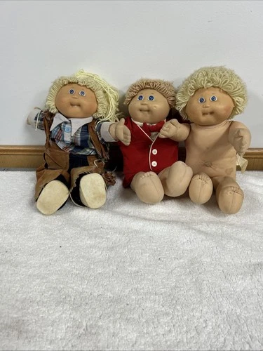Lot Of 3 - 1985 CABBAGE PATCH DOLLS