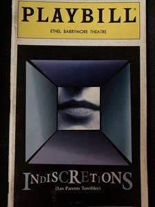 May 1995 Ethel Barrymore Theatre Playbill Indiscretions Kathleen Turner Jude Law
