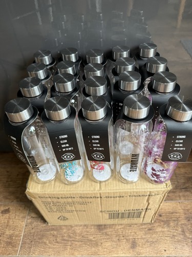 20 x Brand New Water Bottles 500ml Sealed Box Job Lot Bundle