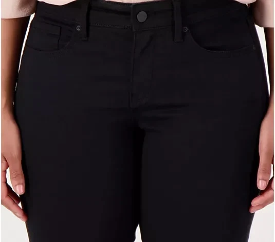 NYDJ Ella Short- Black Reg 6 A591706 - Image 3 of 3