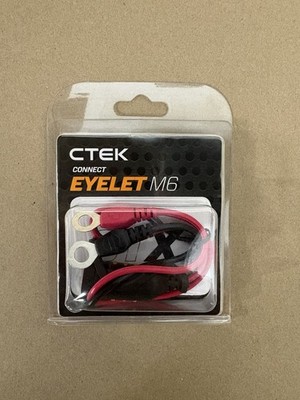 CTEK 56-260 Comfort Connect 1/4'' Eyelet for M6 Smaller Batteries