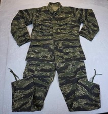 Propper Tiger Stripe Medium Combat Uniform Set Jacket Pants 1998 Ripstop Vietnam