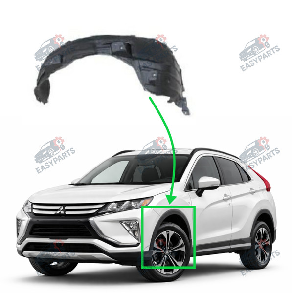 Radlauf StoßStange Vorne Links FüR Mitsubishi Eclipse Cross 2018 - 2021-image
