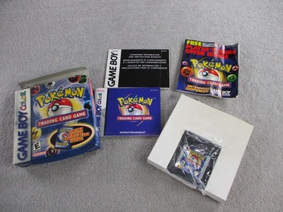 Pokemon Trading Card Game Gameboy Color Cartridge Boxed Vintage No Card  Booklets | eBay