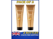 Redken All Soft Heavy Cream Treatment 250ml x2 Argan Oil Dry Hair Repair