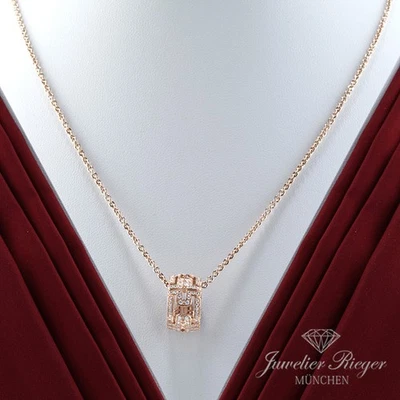 Bulgari Collier Parentesi Rosegold 750 Diamanten Brillanten Gold Kette - Bild 1 von 4