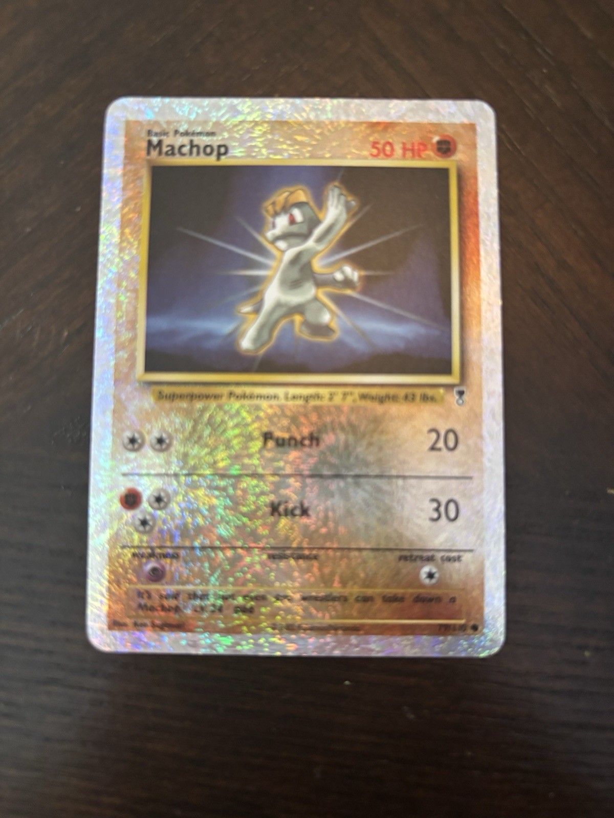 Machop 79/110 Legendary Collection Reverse Holo