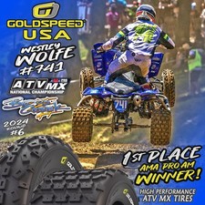 Goldspeed Mx Tires Set Of 4 Yellow Medium Compound 2x 20x6-10 2x 18x10-8 Goldspeed Mx Tires Set Of 4 Yellow Medium Compound 2x 20x6-10 2x 18x10-8