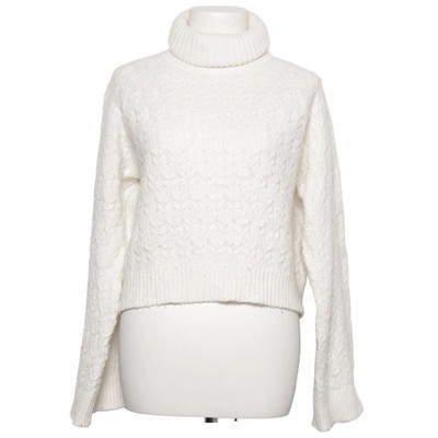 Divided by H&M, Rollkragenpullover, Größe: S, Weiß, Acryl/Polyester/Wolle #ABa