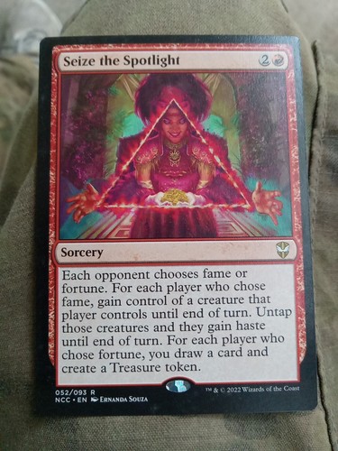 1x Seize the Spotlight NM/M NCC MTG Magic
