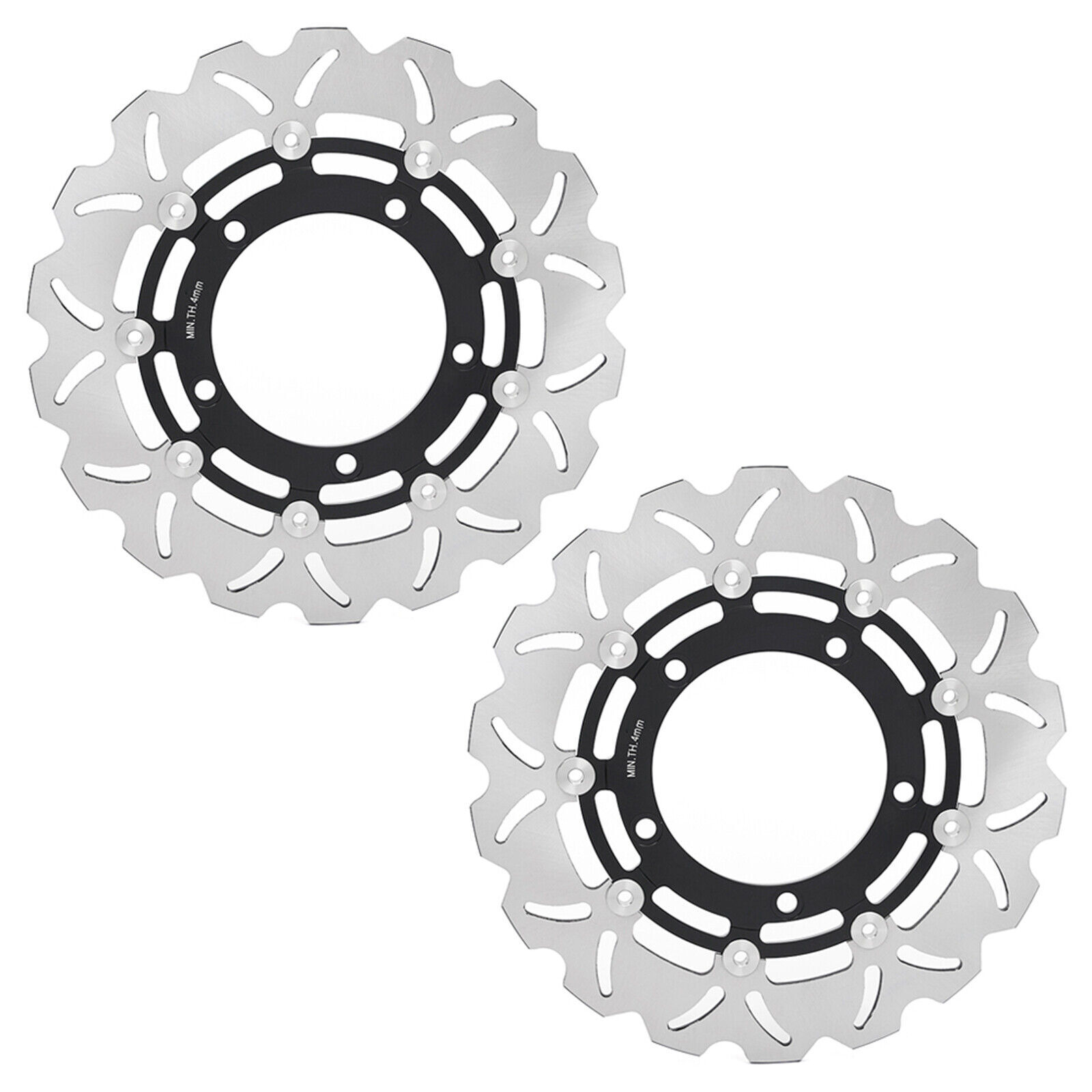 For Suzuki DL 1000 V-Strom 2014-2024 DL 650 V-Strom 07-12 Pair Front Brake Discs