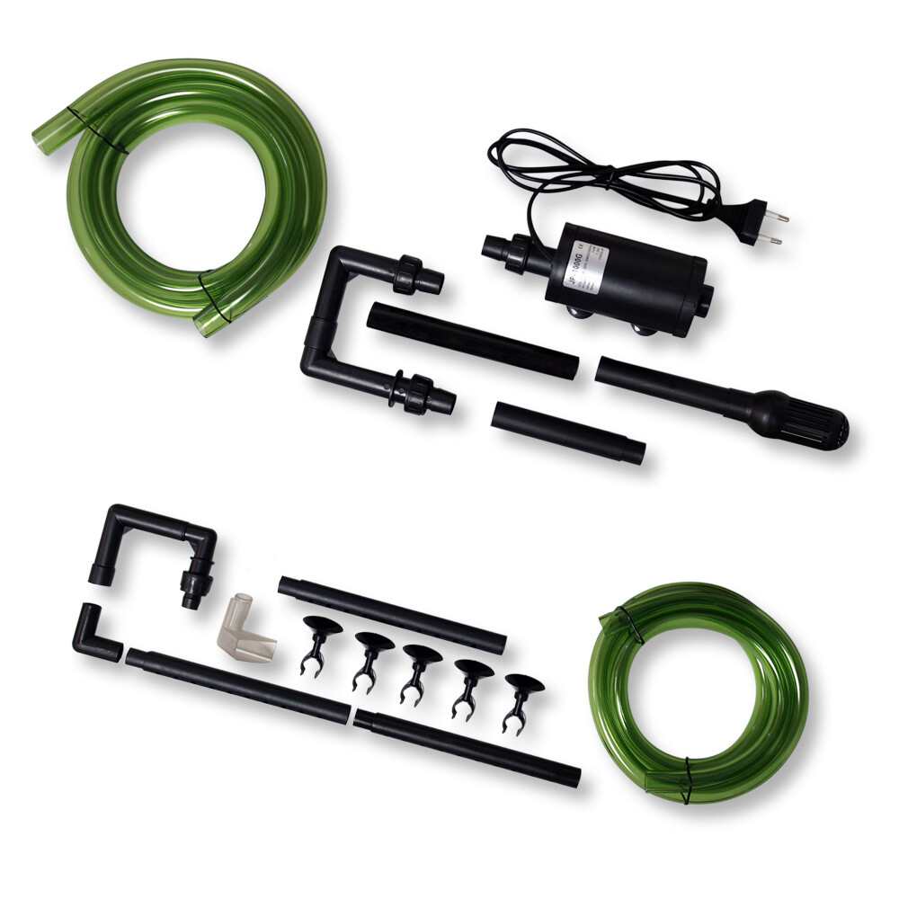 SunSun HW505A Außenfilter 1000 L/h 4Stufen Filtermaterial Kammerfilter