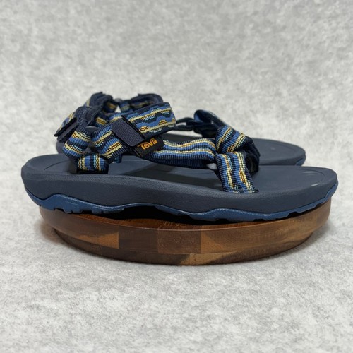 Teva Kids Sandals Size 13 Little Kid Dark Blue Yellow Hiking