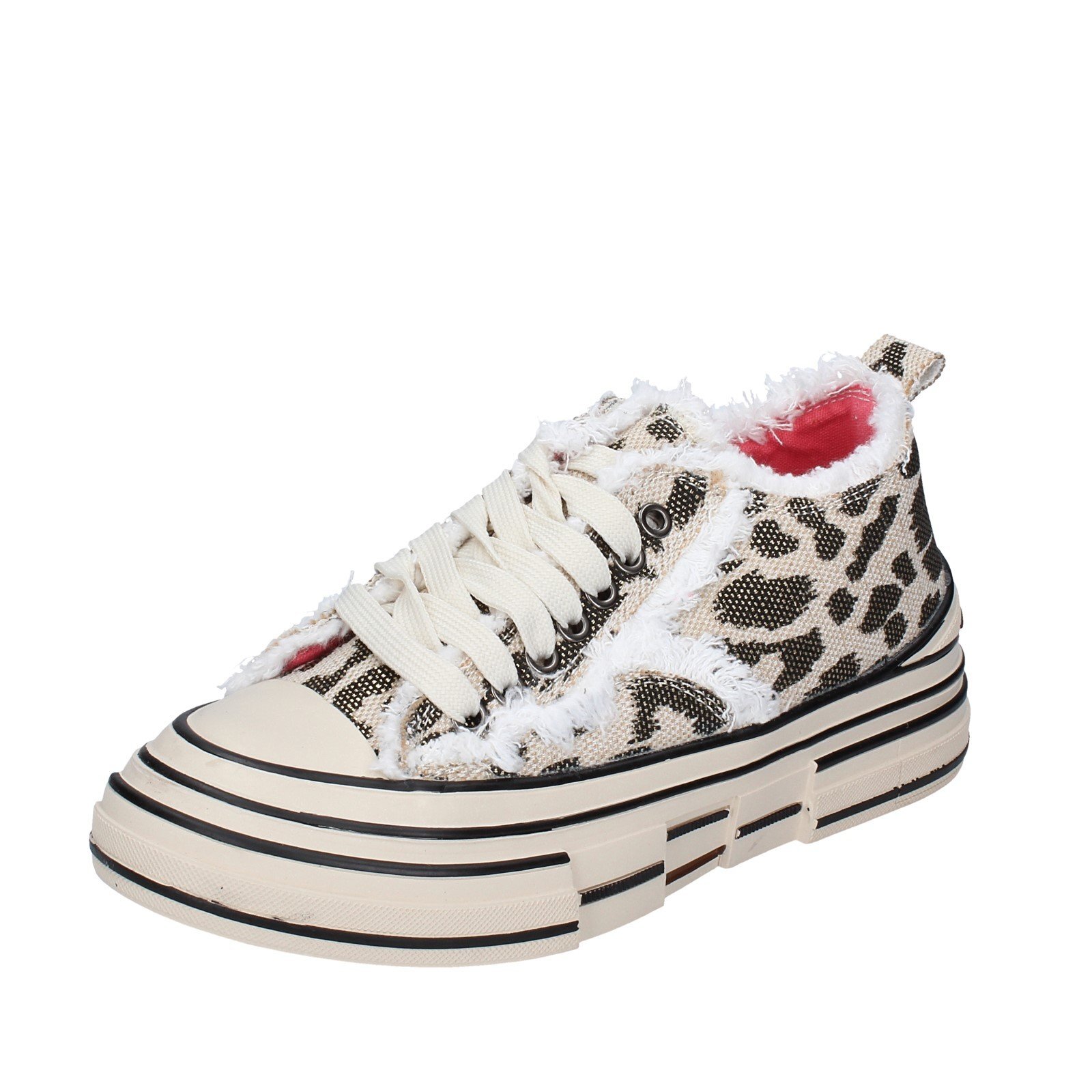 Женская обувь PREGUNTA 8 EU 38 кроссовки бежевые текстильные EX75-38 14190₽