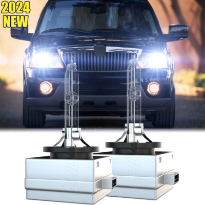 Fits HID Xenon Headlight Bulbs for Lincoln Navigator 2003-2006 LOW Beam 2PC
